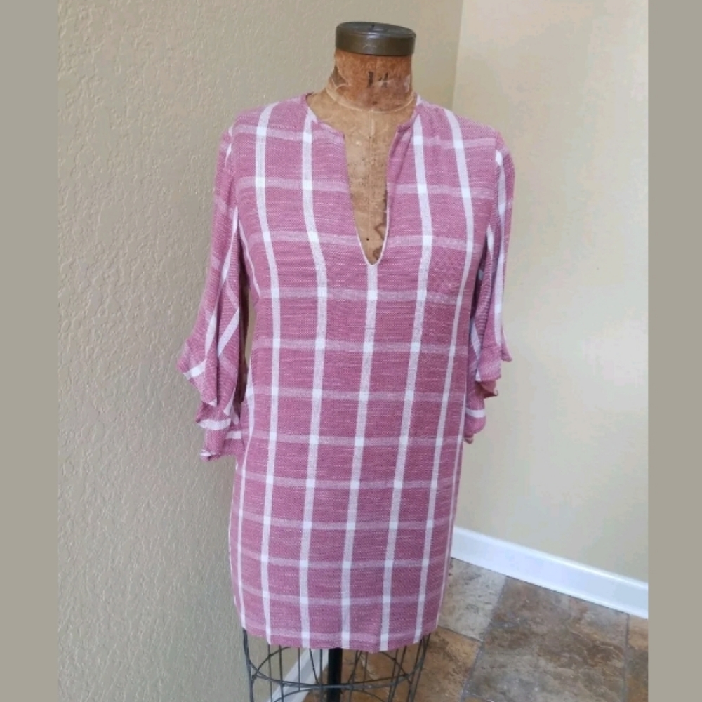 GORGEOUS BCBG MAX AZRIA TATI MAROON WOMENS DRESS SIZES XXS & XS - Picture 4 of 8